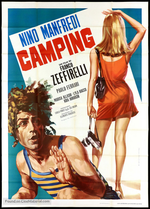 Camping - Italian Movie Poster
