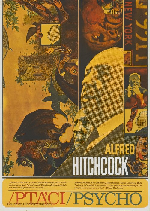 Psycho - Czech Combo movie poster