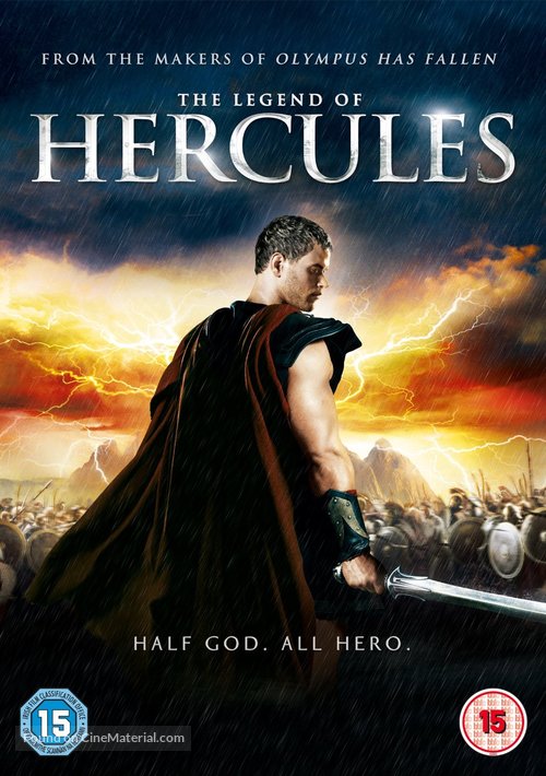 The Legend of Hercules - British DVD movie cover