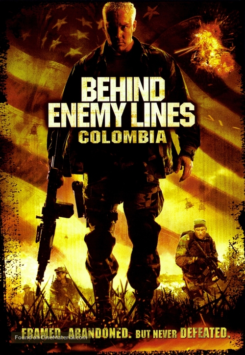 Behind Enemy Lines: Colombia - DVD movie cover