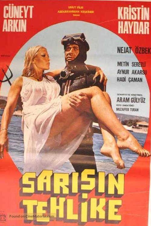 Sarisin tehlike - Turkish Movie Poster