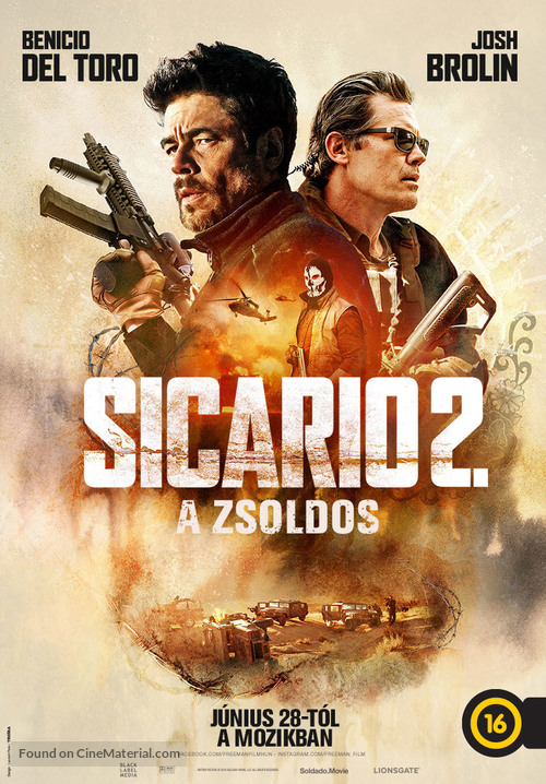 Sicario: Day of the Soldado - Hungarian Movie Poster