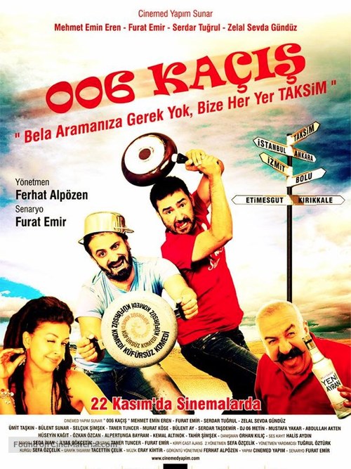 006 ka&ccedil;is - Turkish Movie Poster