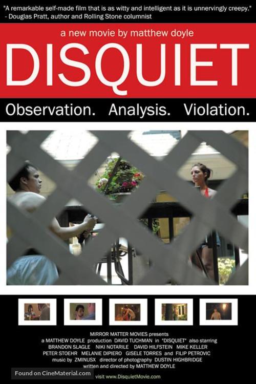 Disquiet - Movie Poster