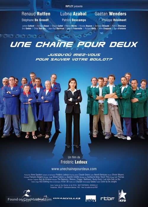 Une cha&icirc;ne pour deux - Belgian Movie Poster