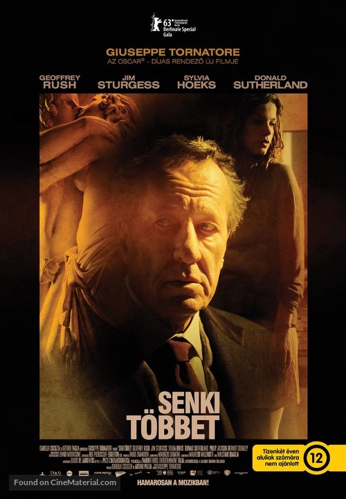 La migliore offerta - Hungarian Movie Poster