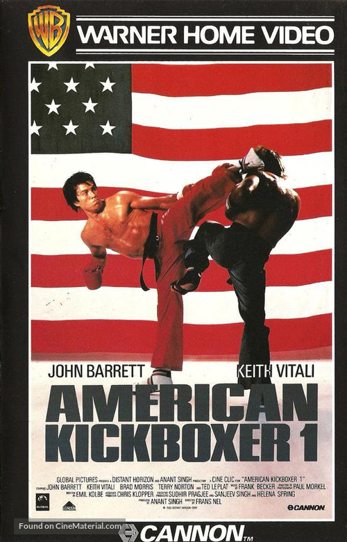 American Kickboxer - Finnish Movie Cover