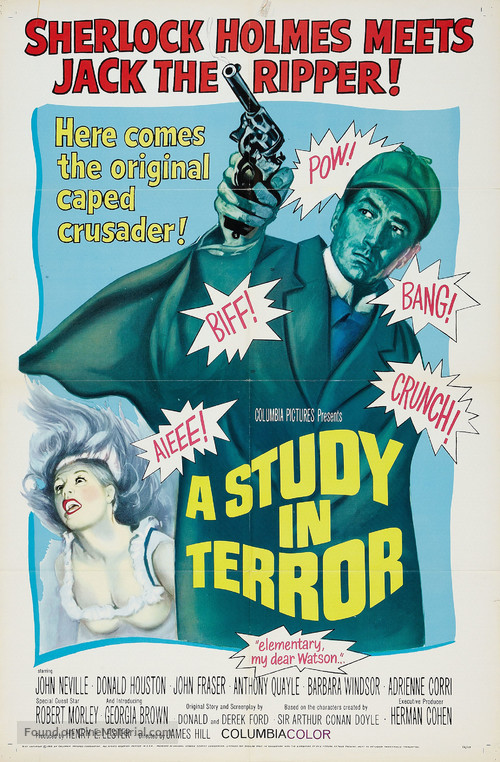 A Study in Terror - Movie Poster