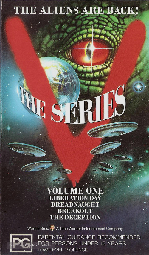 &quot;V&quot; - Australian VHS movie cover