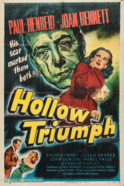 Hollow Triumph - Movie Poster