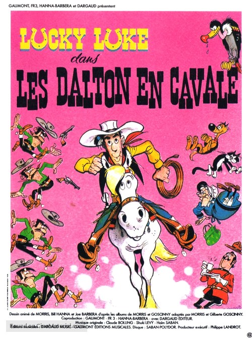 Les Dalton en cavale - French Movie Poster