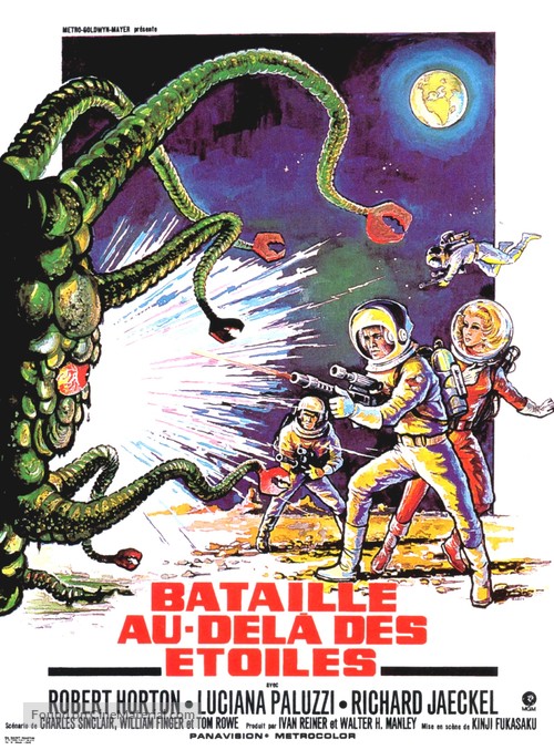 The Green Slime - French Movie Poster