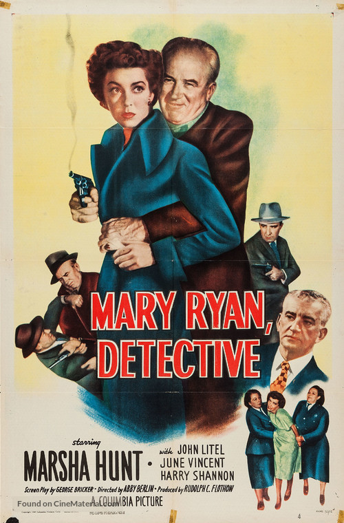 Mary Ryan, Detective - Movie Poster