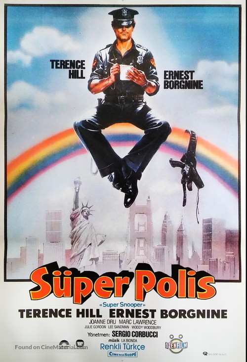 Poliziotto superpi&ugrave; - Turkish Movie Poster