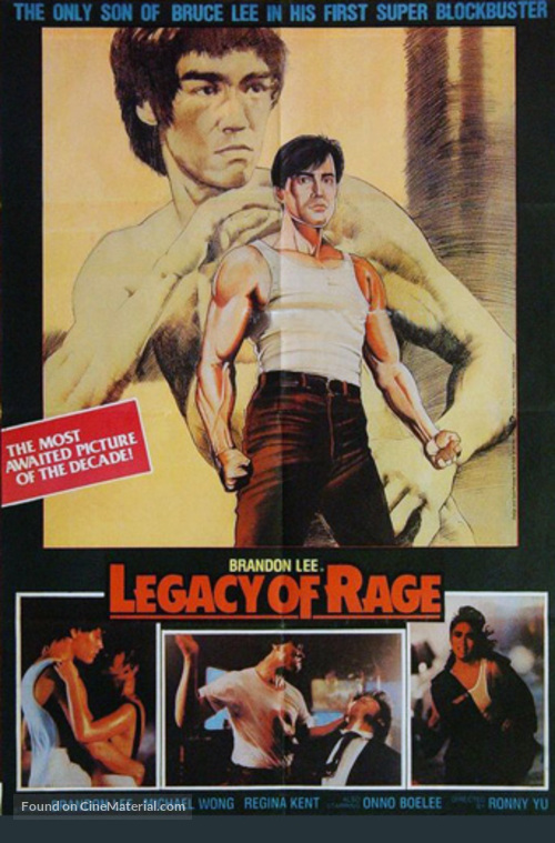 Legacy Of Rage - Movie Poster