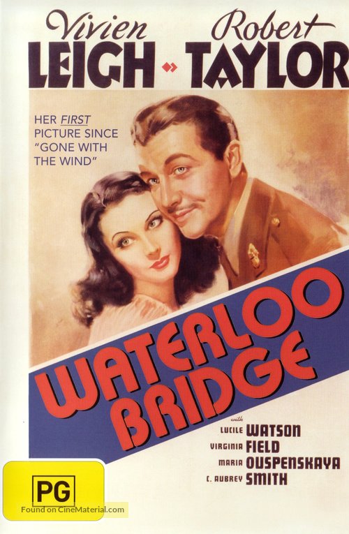 Waterloo Bridge - Australian DVD movie cover