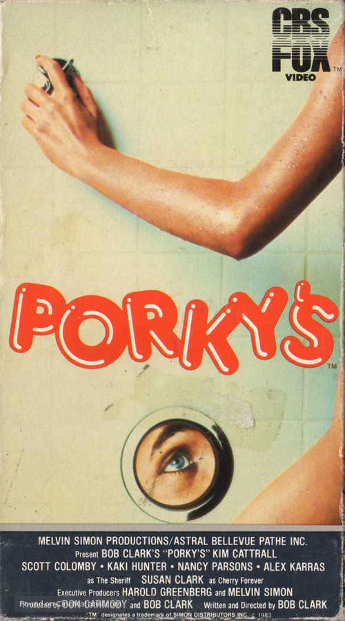 Porky&#039;s - VHS movie cover