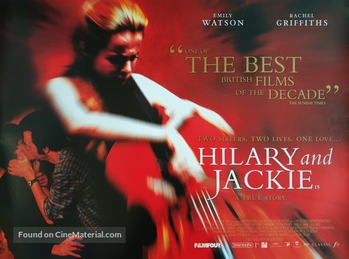 Hilary and Jackie - British Movie Poster