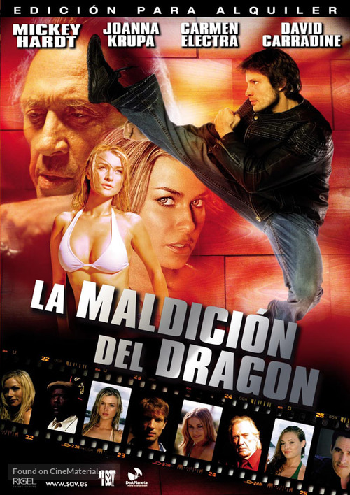 Max Havoc: Curse of the Dragon - Spanish poster