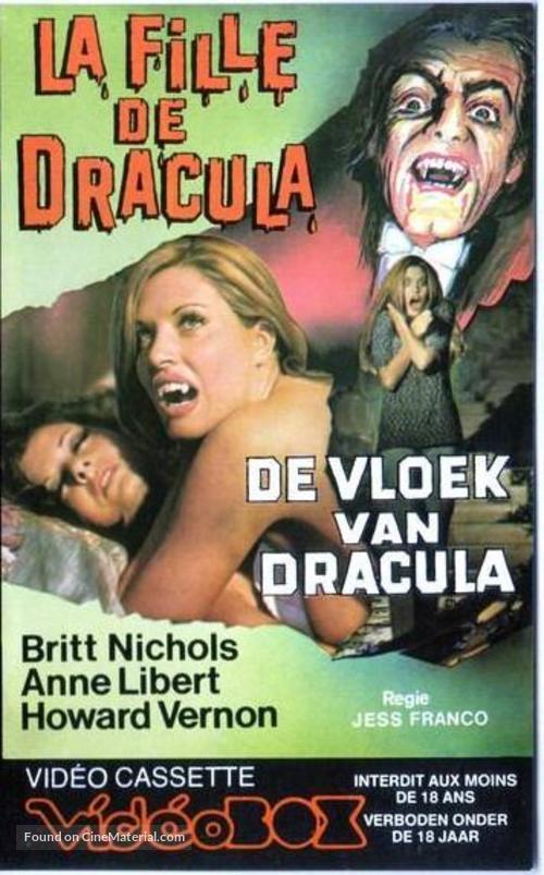 Fille de Dracula, La - Belgian Movie Cover