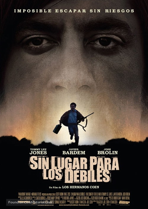 No Country for Old Men - Mexican poster