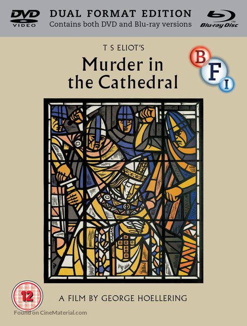 Murder in the Cathedral - British Blu-Ray movie cover