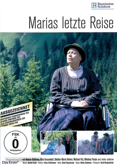 Marias letzte Reise - German Movie Cover