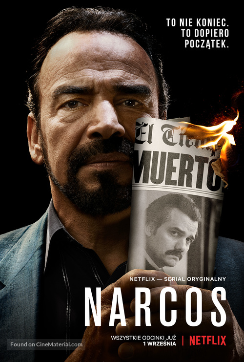 &quot;Narcos&quot; - Polish Movie Poster