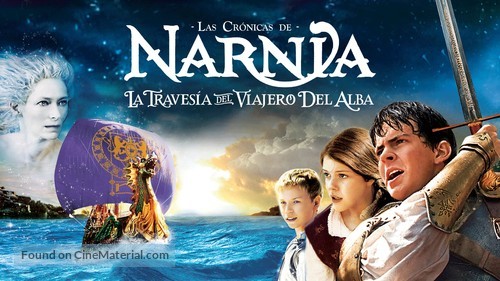 The Chronicles of Narnia: The Voyage of the Dawn Treader - Spanish Movie Cover