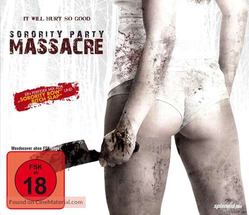 Sorority Party Massacre - German Blu-Ray movie cover