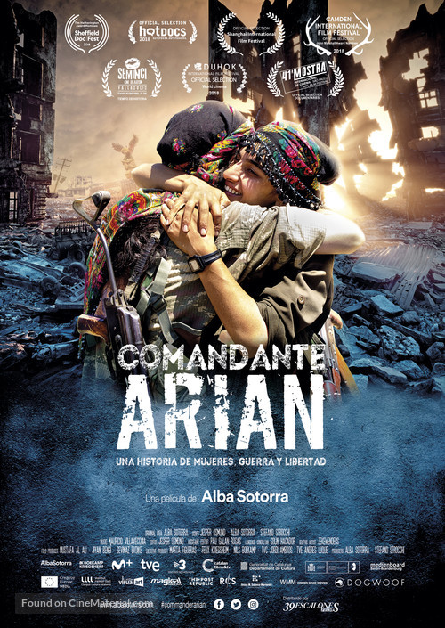 Comandante Arian - Spanish Movie Poster
