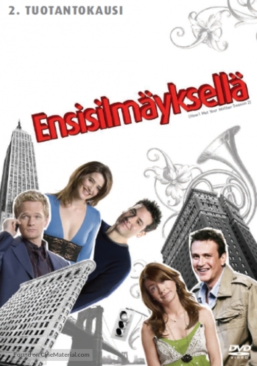 &quot;How I Met Your Mother&quot; - Finnish DVD movie cover