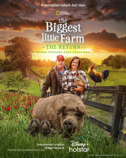 The Biggest Little Farm: The Return - Indonesian Movie Poster