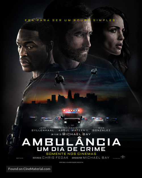 Ambulance - Brazilian Movie Poster