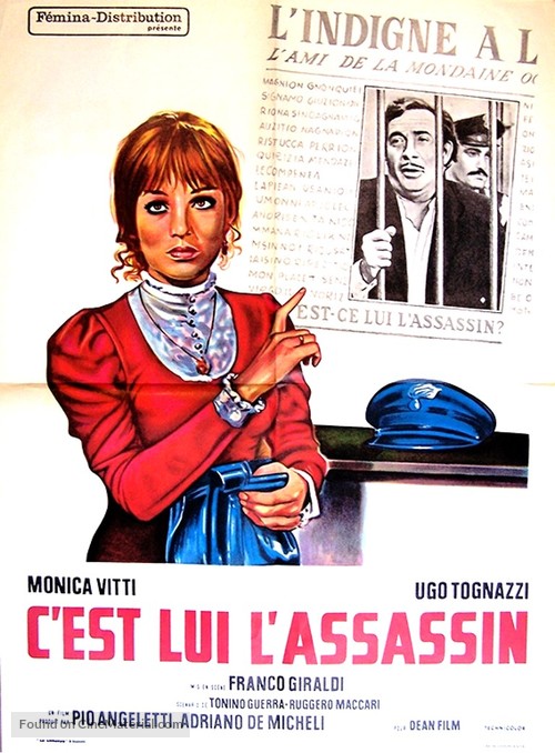 La supertestimone - French Movie Poster