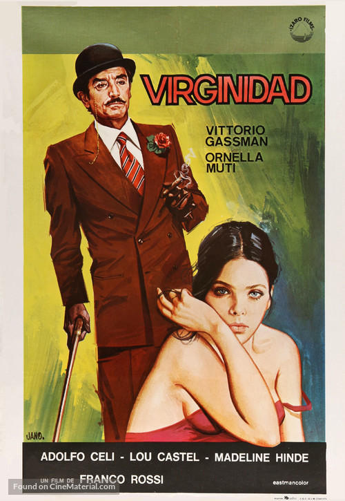 Come una rosa al naso - Spanish Movie Poster