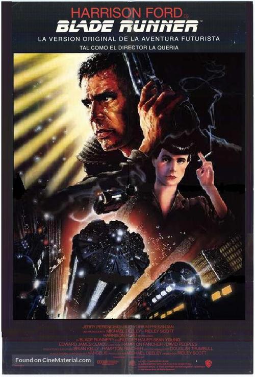 Blade Runner - Spanish Movie Poster