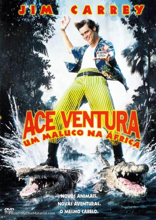 Ace Ventura: When Nature Calls - Brazilian Movie Cover