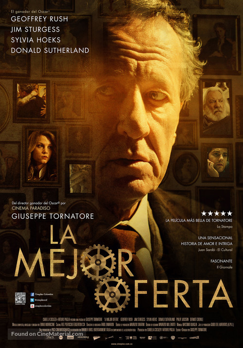 La migliore offerta - Chilean Movie Poster