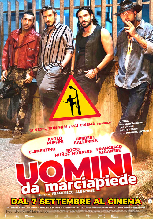 Uomini da marciapiede - Italian Movie Poster