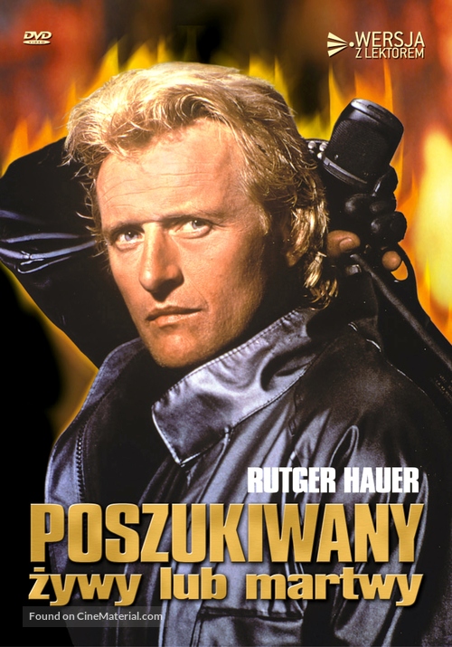 Wanted Dead Or Alive - Polish Movie Cover