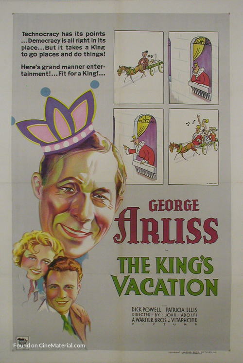The King&#039;s Vacation - Movie Poster