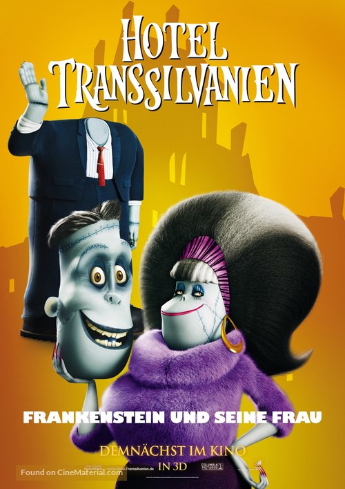 Hotel Transylvania - German Movie Poster