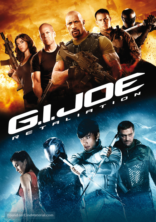 G.I. Joe: Retaliation - DVD movie cover