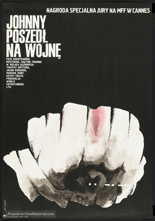 Johnny Got His Gun - Polish Movie Poster
