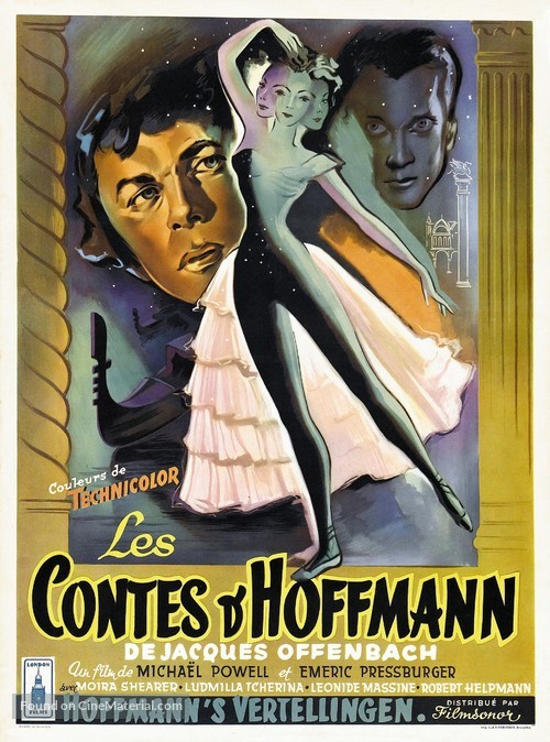 The Tales of Hoffmann - Belgian Movie Poster