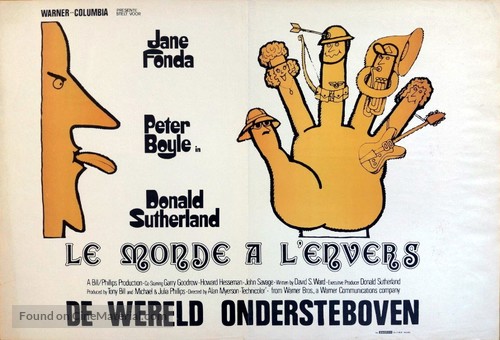 Steelyard Blues - Belgian Movie Poster