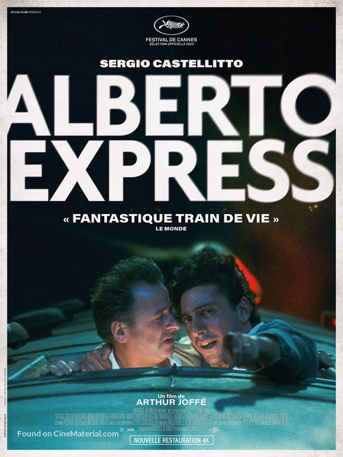 Alberto Express - French Re-release movie poster