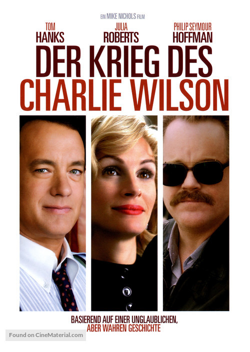 Charlie Wilson&#039;s War - German DVD movie cover