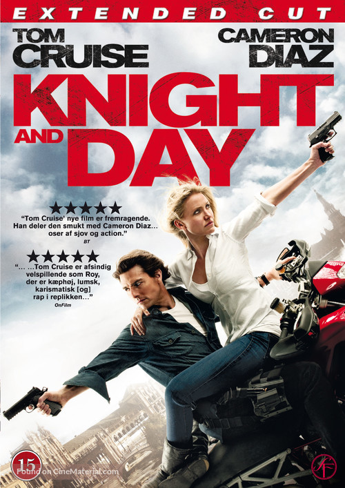 Knight and Day - Danish Movie Cover